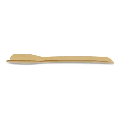 Cucharita de papel para helados, 9,5cm, marrón, 4000 unidades.