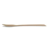 Cucharita desechable de papel, 16,5cm 1000 unidades.