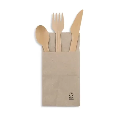 Cuchillo desechable de papel, 16,5cm 1000 unidades.