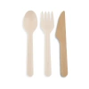 Cuchillo desechable de papel, 16,5cm 1000 unidades.
