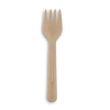 Tenedor desechable de papel, 16,5cm 1000 unidades.