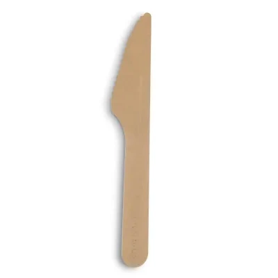 Cuchillo desechable de papel, 16,5cm 1000 unidades.