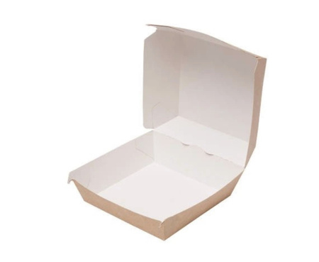 Caja para hamburguesas 11,5 x 10,5 x 8 cm 75 uds.